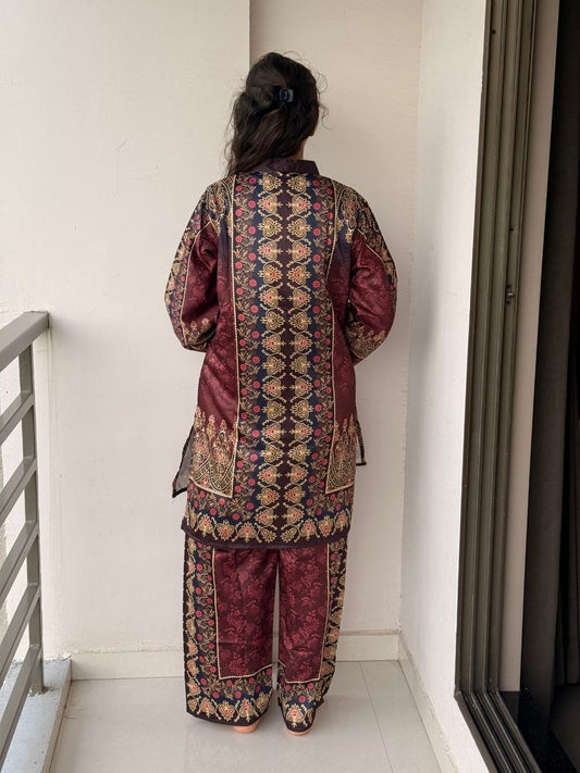 Cord Set for Women Cotton Stylish Poly Rayon