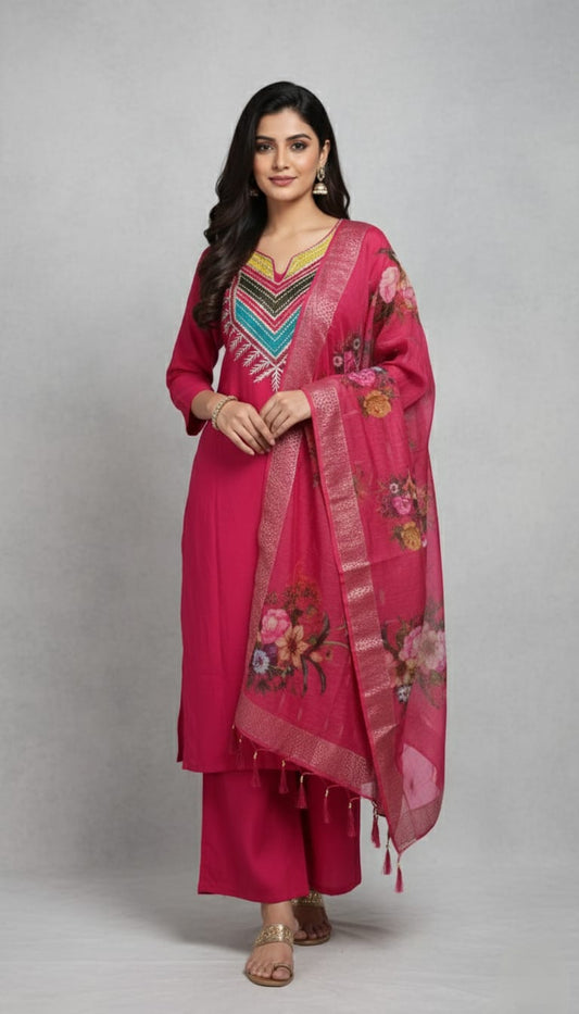 kurta with dupata