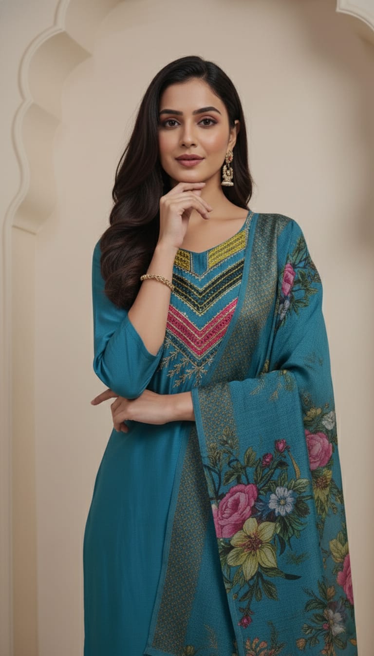 kurta with dupata