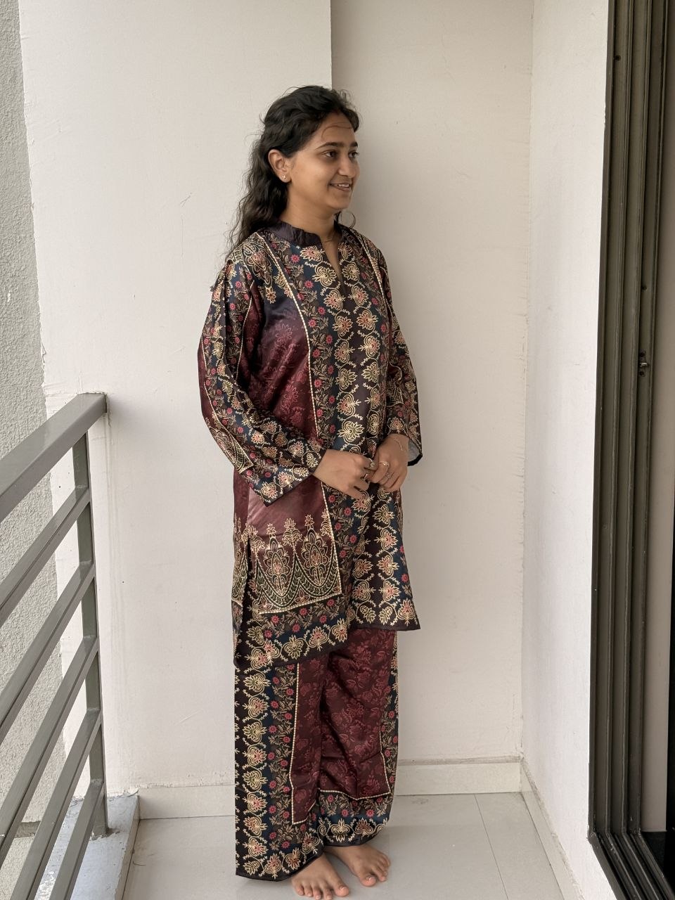Cord Set for Women Cotton Stylish Poly Rayon