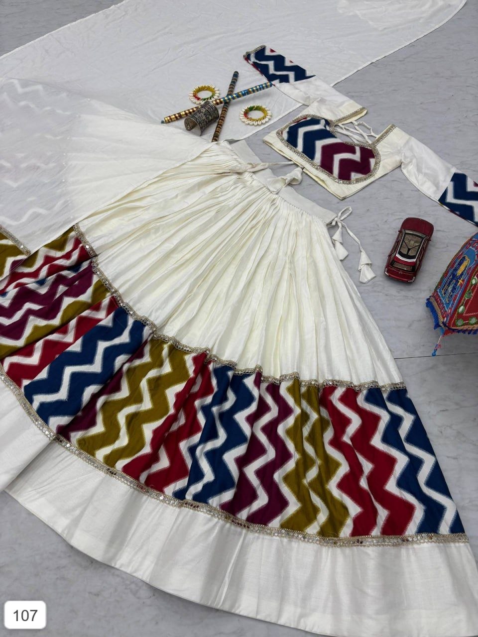 NF-274-Navratri Special Pure Cotton Lehenga Choli