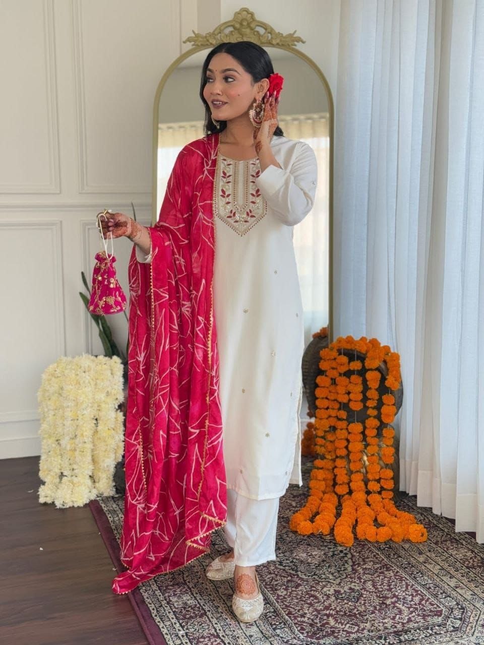 ESHANI-Trending Collection  Introducing New 3 pcs set for party wear