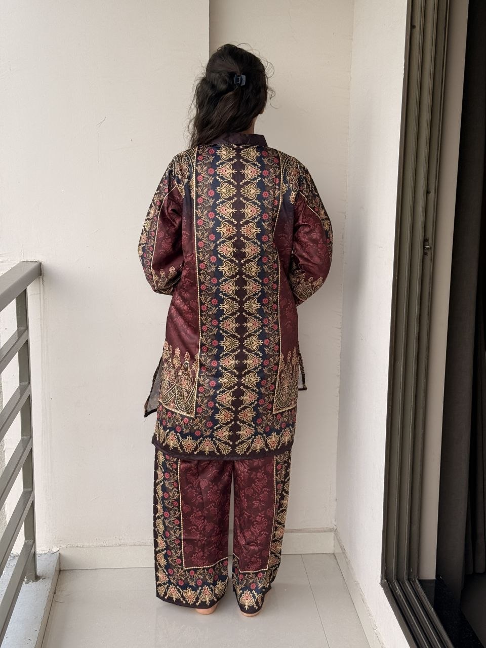 Cord Set for Women Cotton Stylish Poly Rayon