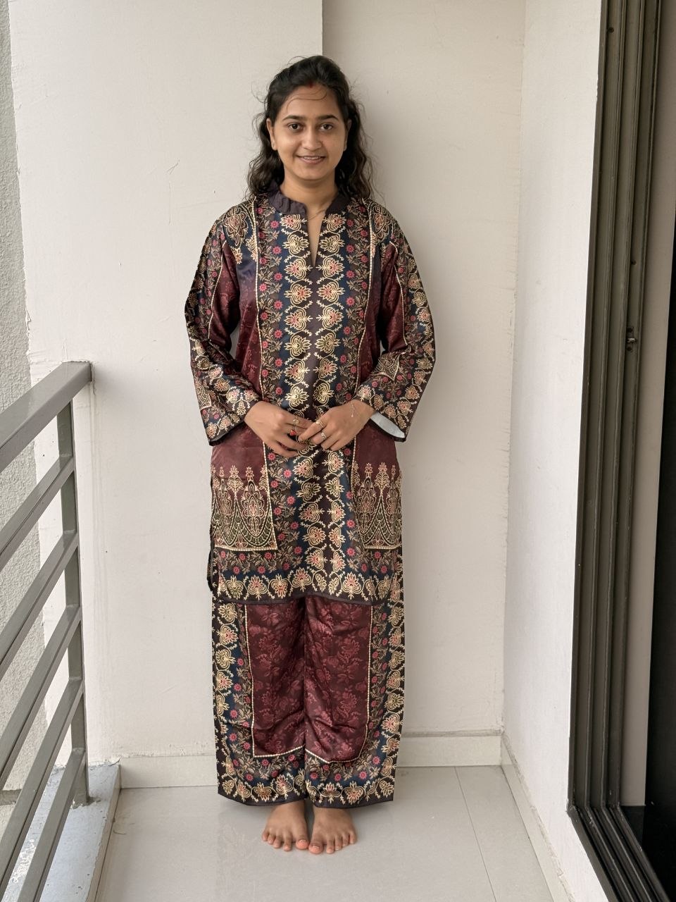 Cord Set for Women Cotton Stylish Poly Rayon