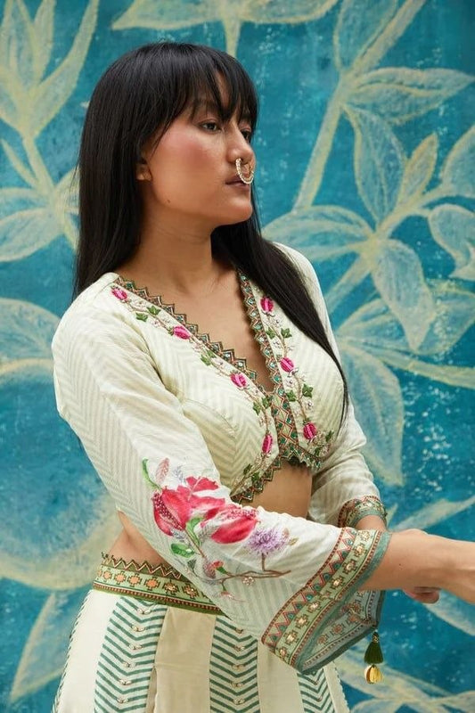 VIBHUTI-Digital Printed Lehenga choli