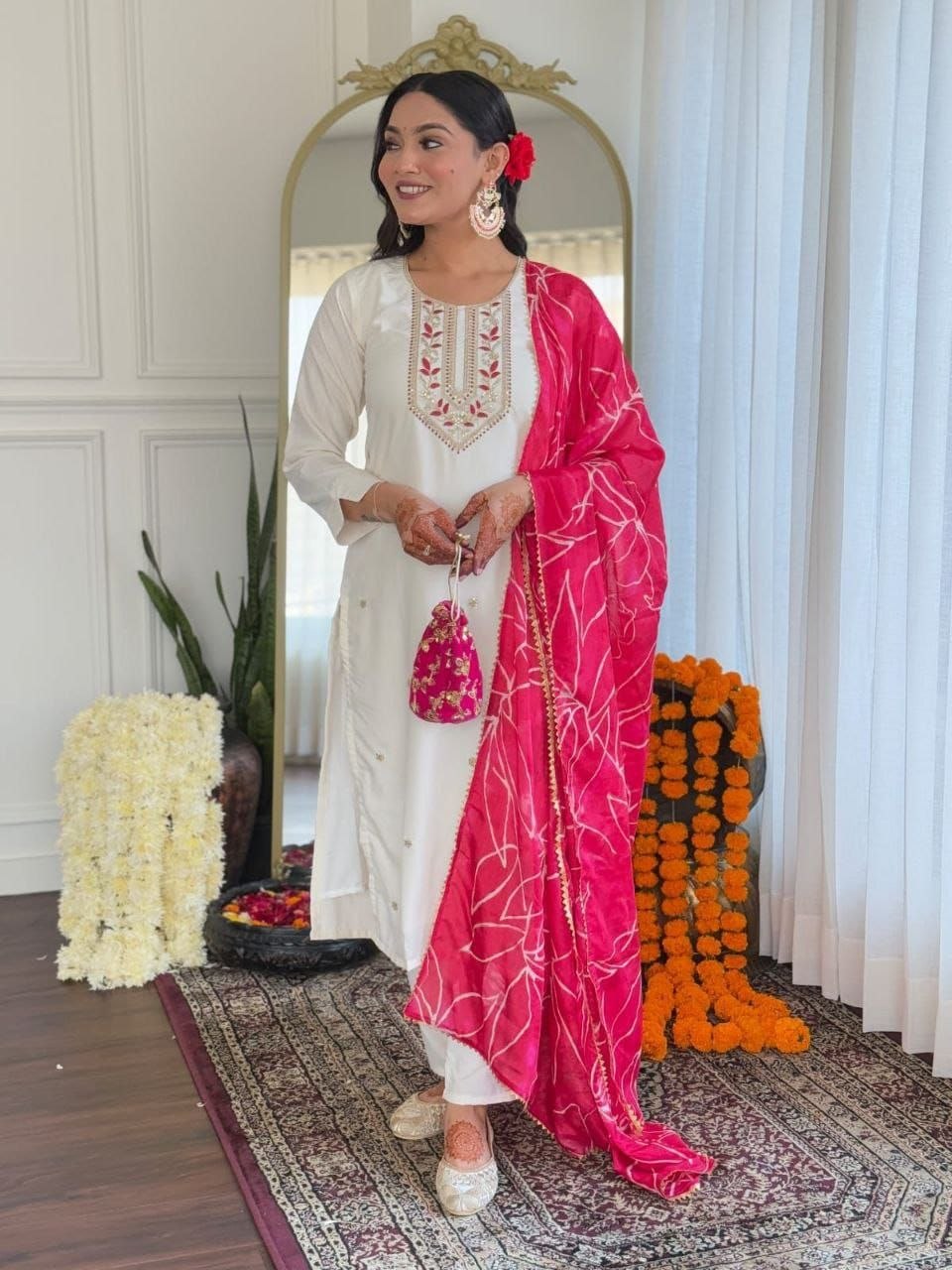 ESHANI-Trending Collection  Introducing New 3 pcs set for party wear