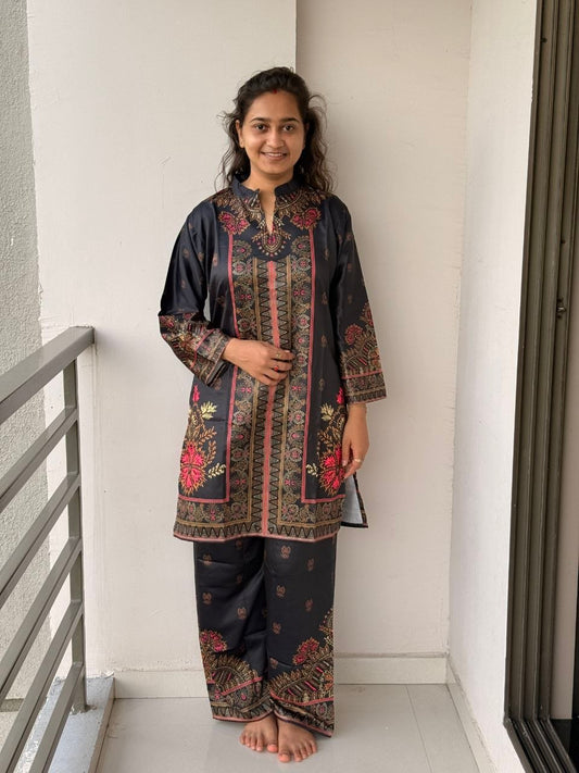 Cord Set for Women Cotton Stylish Poly Rayon