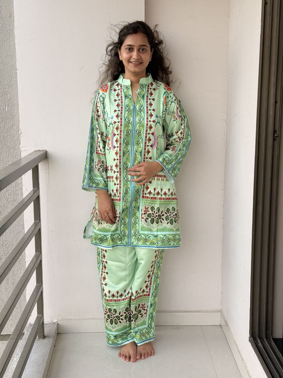 Cord Set for Women Cotton Stylish Poly Rayon