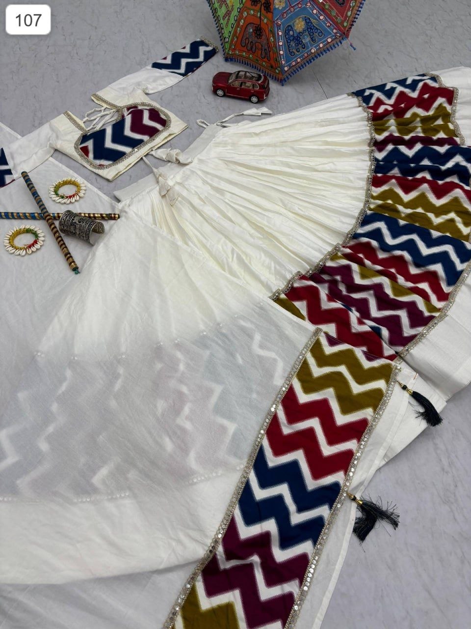 NF-274-Navratri Special Pure Cotton Lehenga Choli